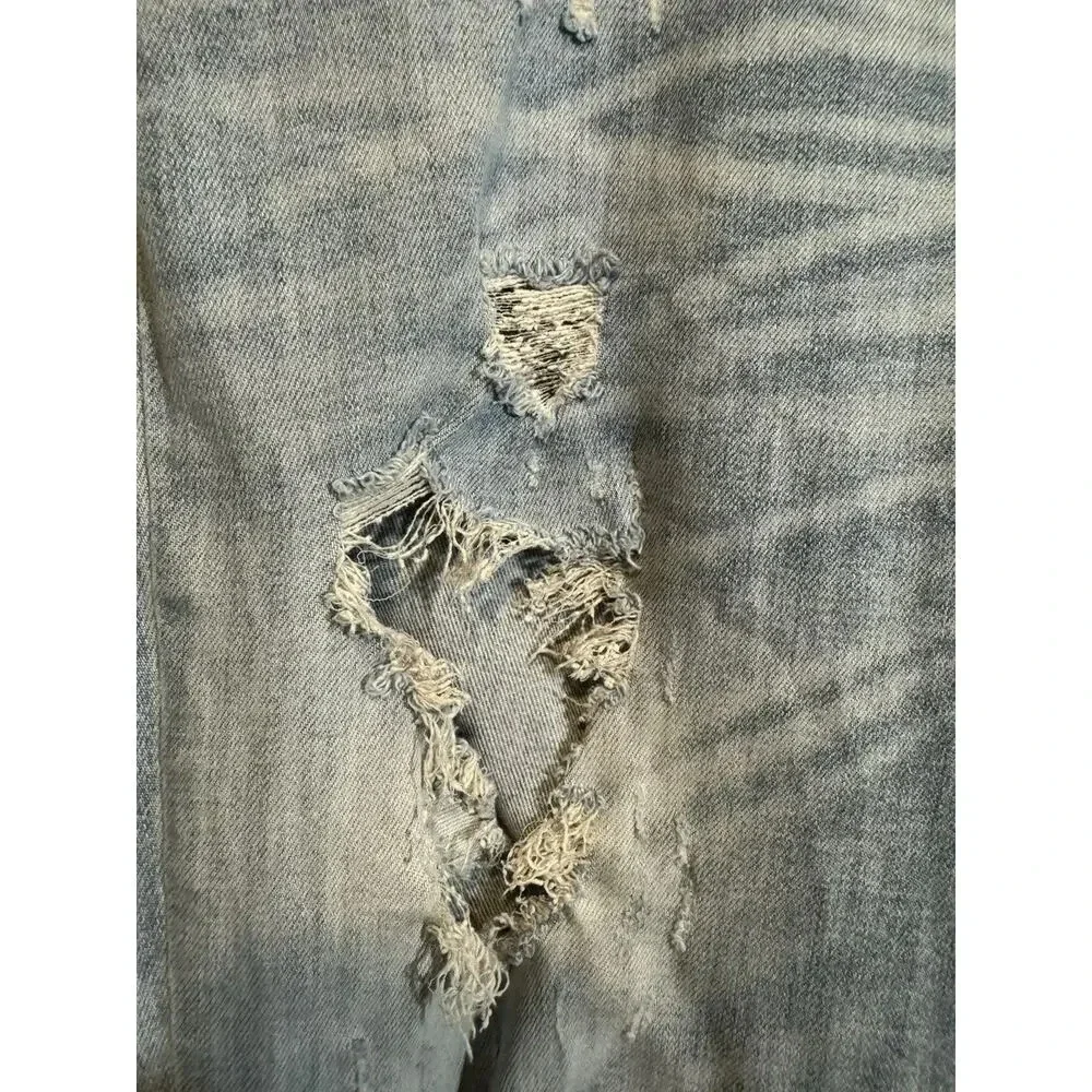 EUC Amiri Distressed Denim Skinny Jeans